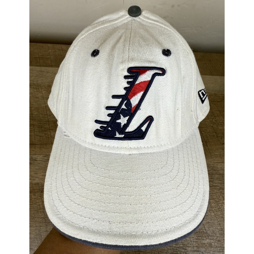 LOS ANGELES LAKERS White Hat New Era One Size‎ Staples Center Adjustable Hat